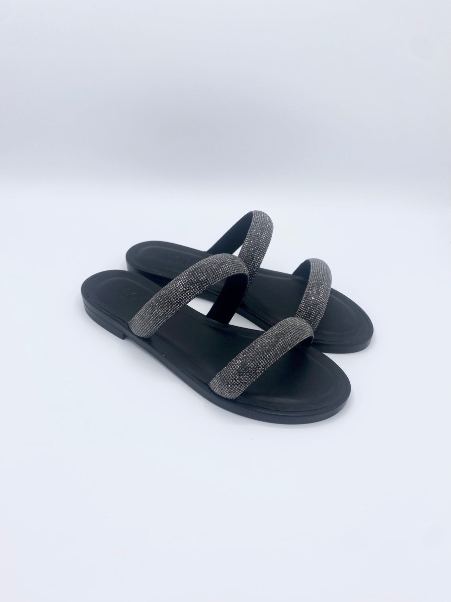 Schuhe Munich Shoebar | Anaste Sandal Glitter Black