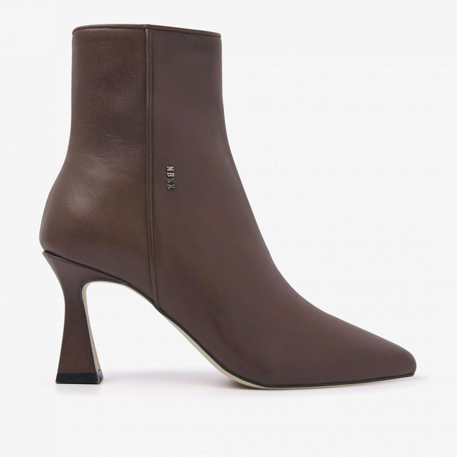 Schuhe Munich Shoebar | Ace Yada Stiletto Brown Leather